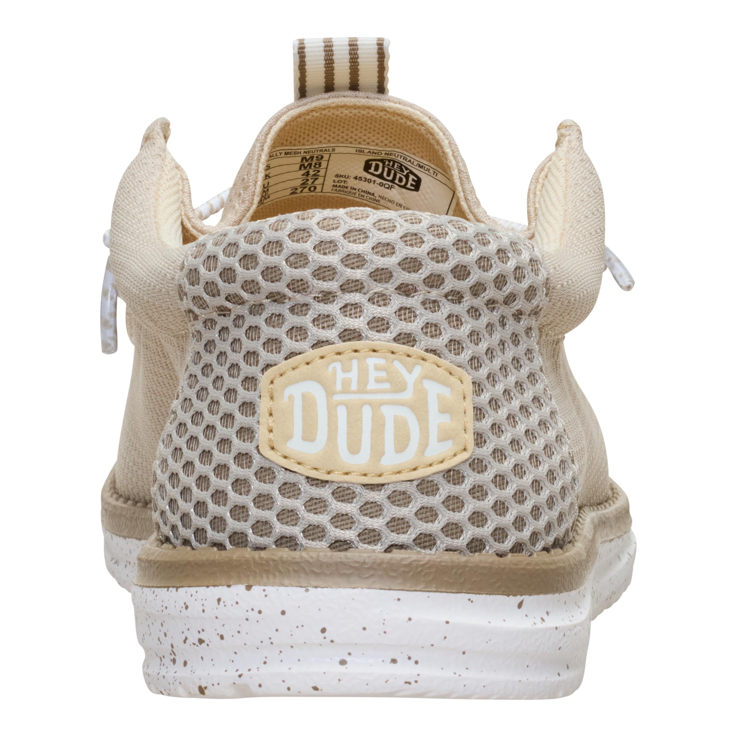 HEYDUDE Mocasines para Hombre Wally Mesh Neutrals 45301