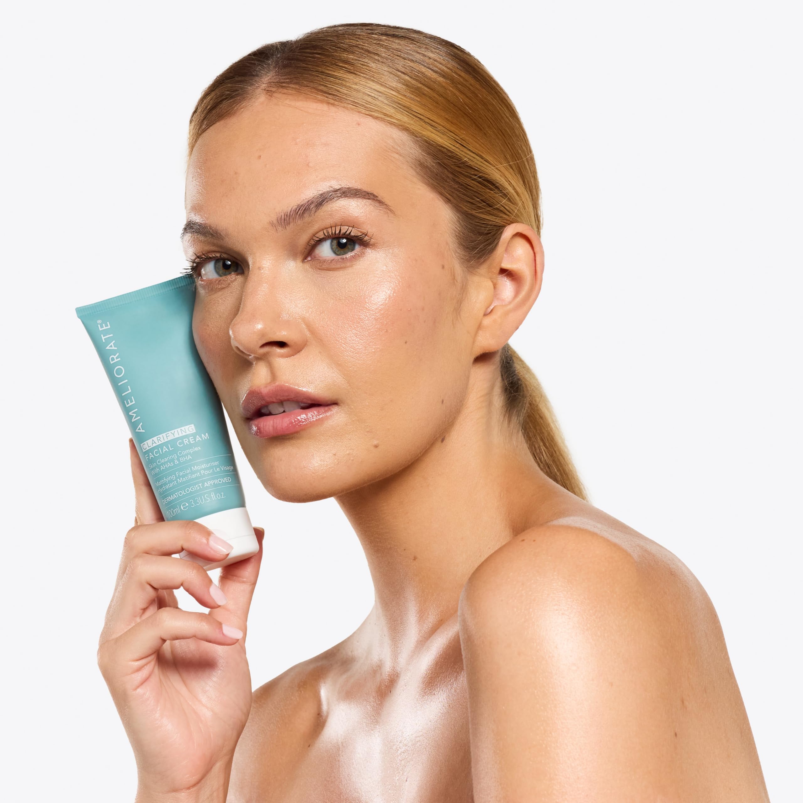 AMELIORATE Clarifying Facial Cream 100ml, Green, 100 ml (Pack of 1) - Image 4