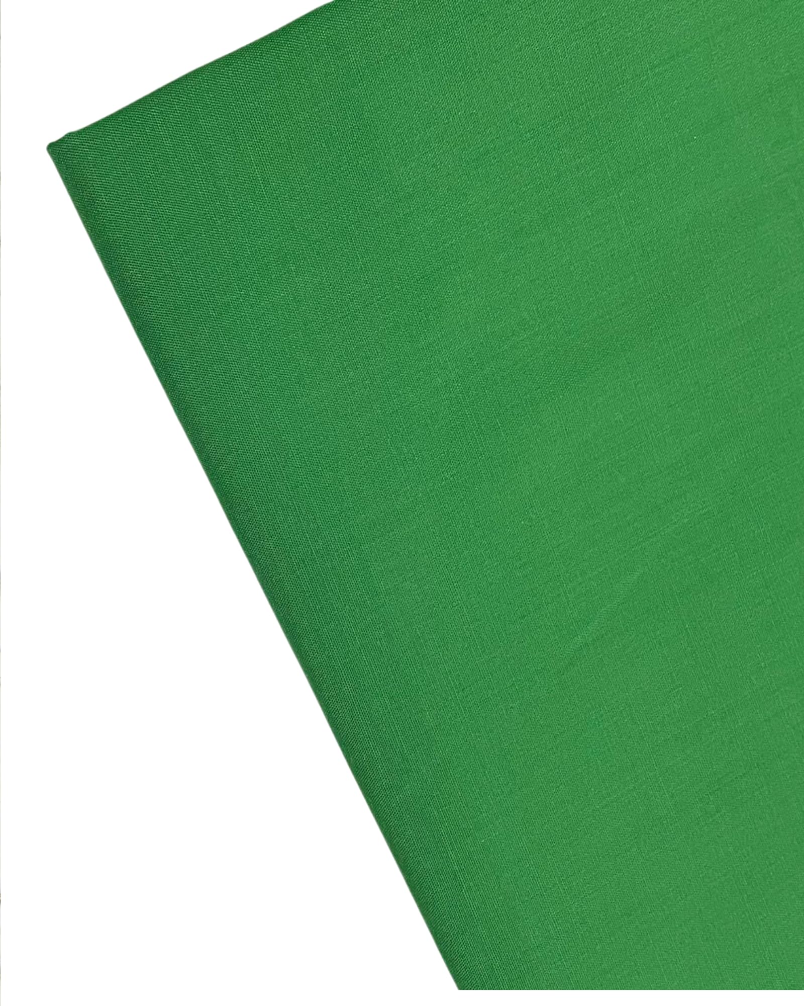 Dhs Emerald Green Plain Fabric, 112 Cm Wide, For Dressmaking, Art & Craft, Sewing, 0.5 Metre