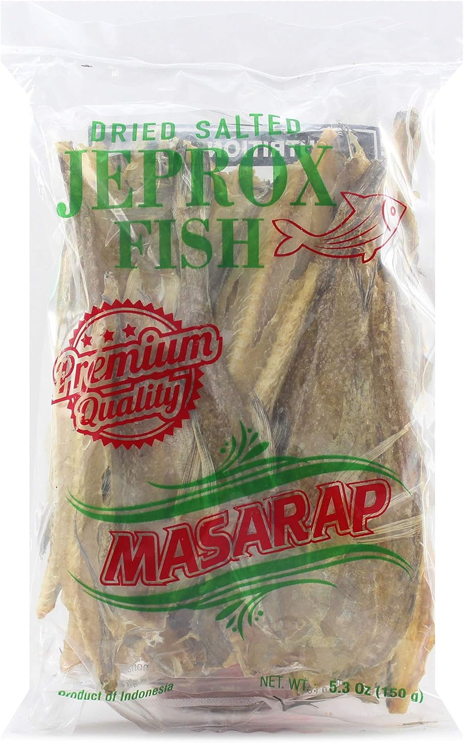 Masarap Dried Salted Jeprox Tuyo Daing Fish, 150 g (Pack of 1