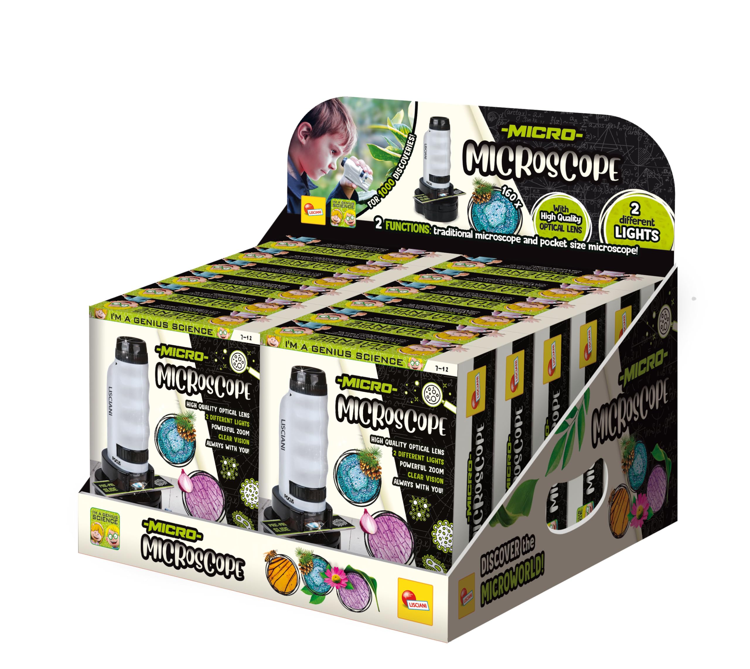 Microscope Portable - I'M A GENIUS - Grossissement puissant