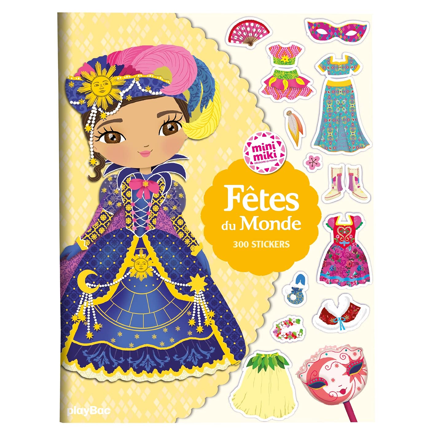 Minimiki - Stickers - Fêtes du monde: 300 stickers