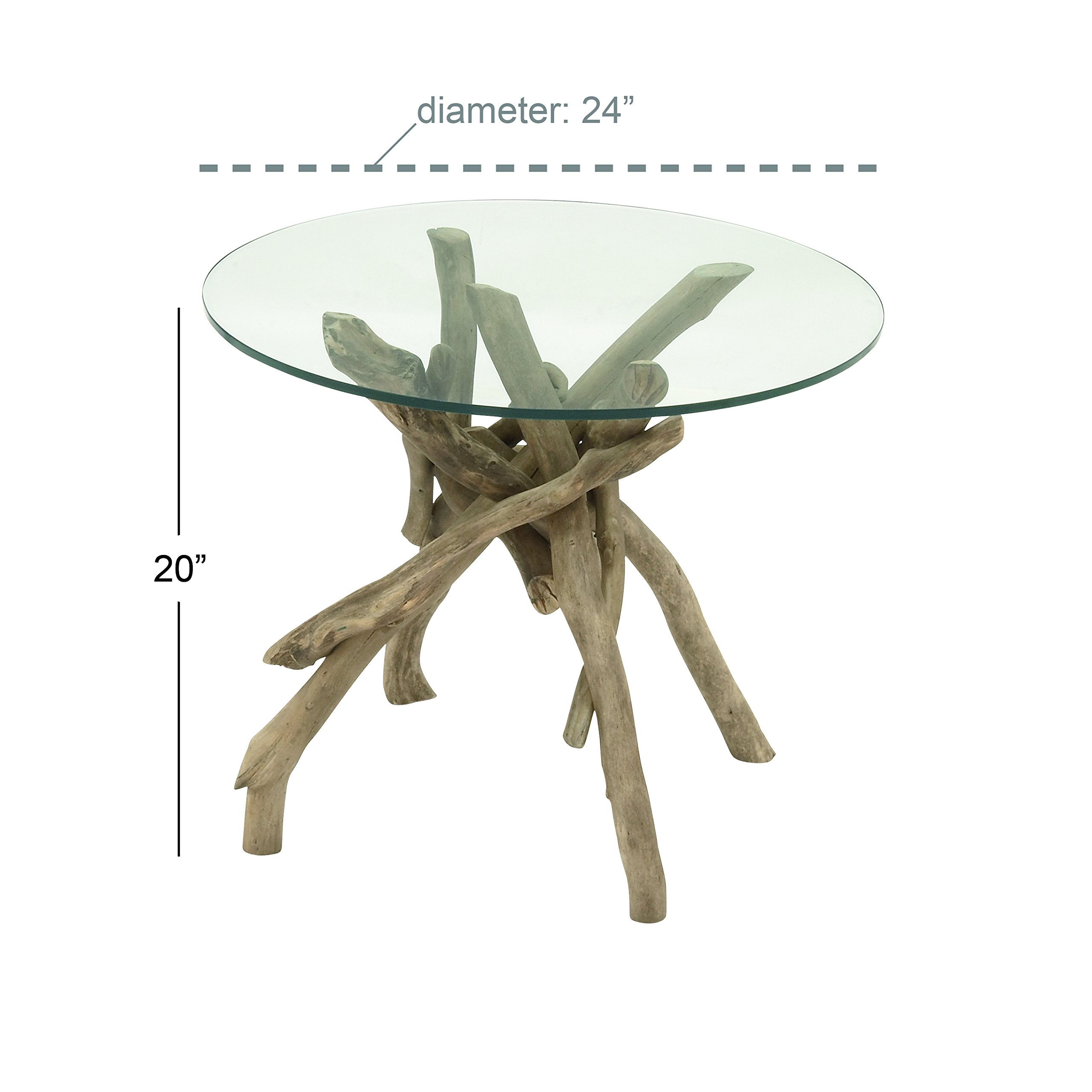 【あーき】X-base Smoked Glass Table Smoked Glass and Oak Base Dining Table | Rotsen Furniture