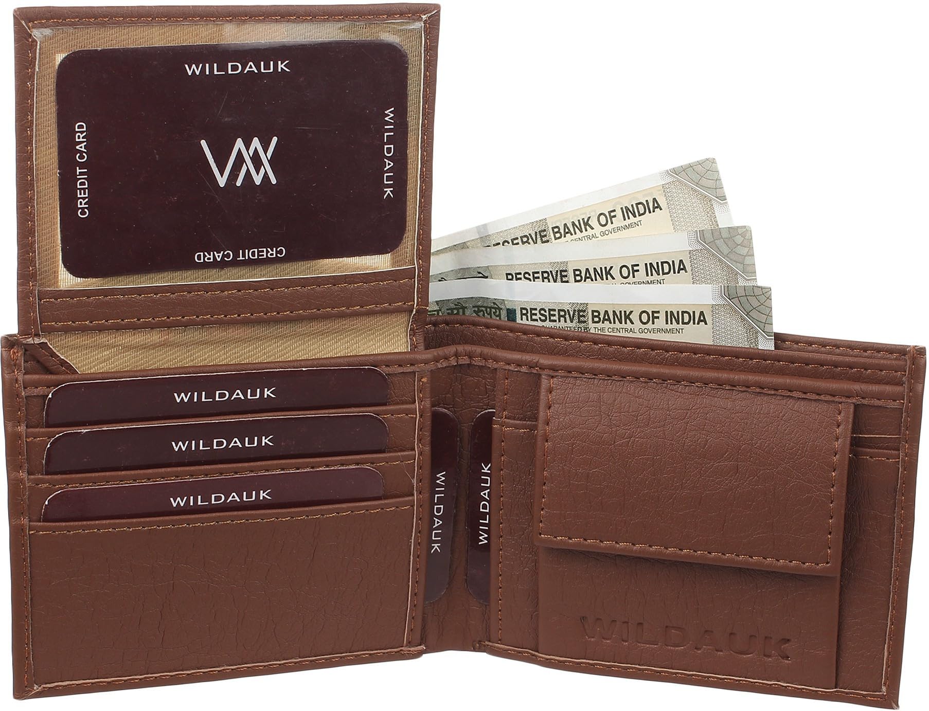 Men Tan Artificial Leather Wallet (5 Card Slots)-WA-TNPW-04-image-43