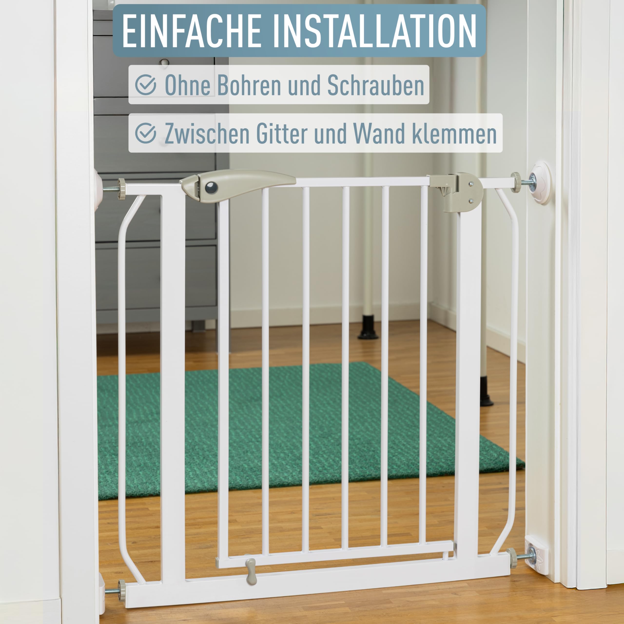 Ib Style Kaya Treppenschutzgitter Für Babys 75-175 Produktbild-Vorschau 10