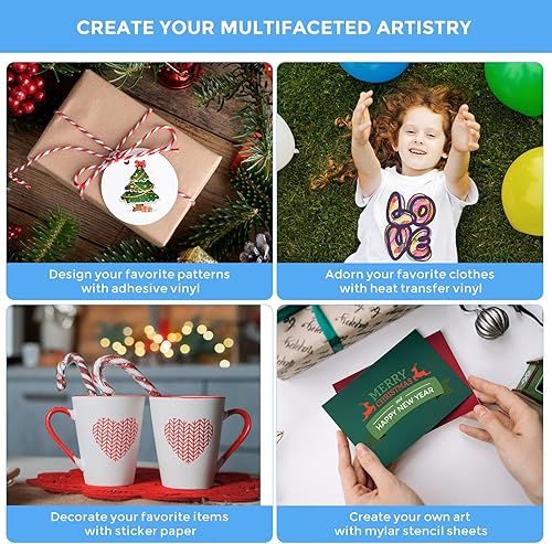 Miniatura 5 de El paquete de accesorios definitivo todo en uno para máquinas Cricut Makers y todo Explore Air, maravilloso kit de herramientas como regalo para