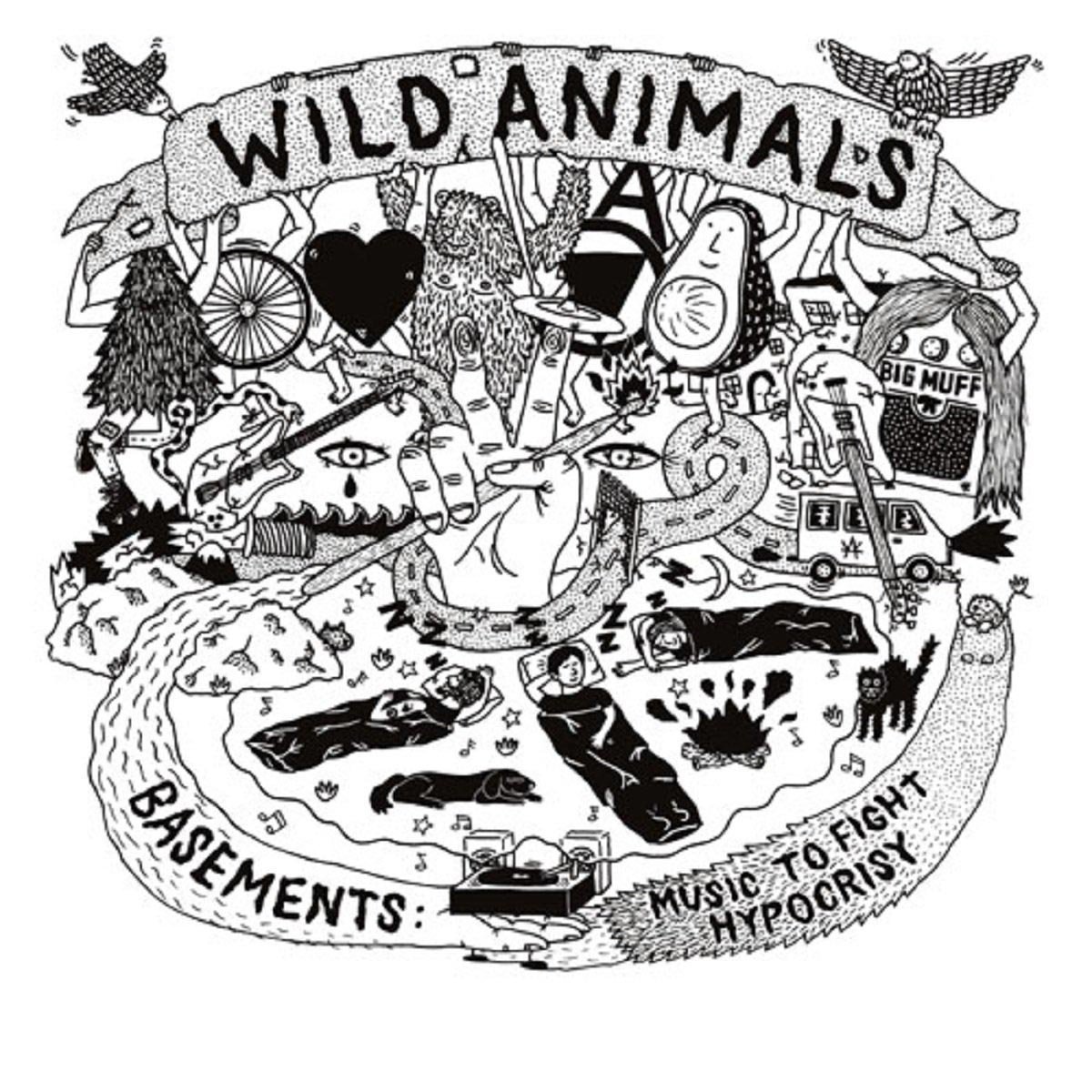 Wild Animals Basements Music to Fight Hypocrisy From Japan CD 10tracks
