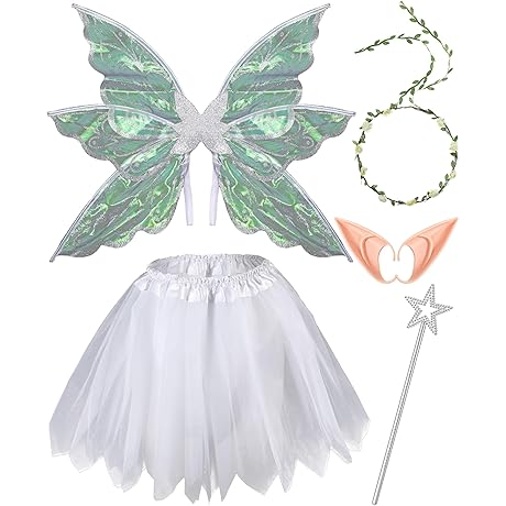 Hicarer Women's Tooth Fairy Costume Set