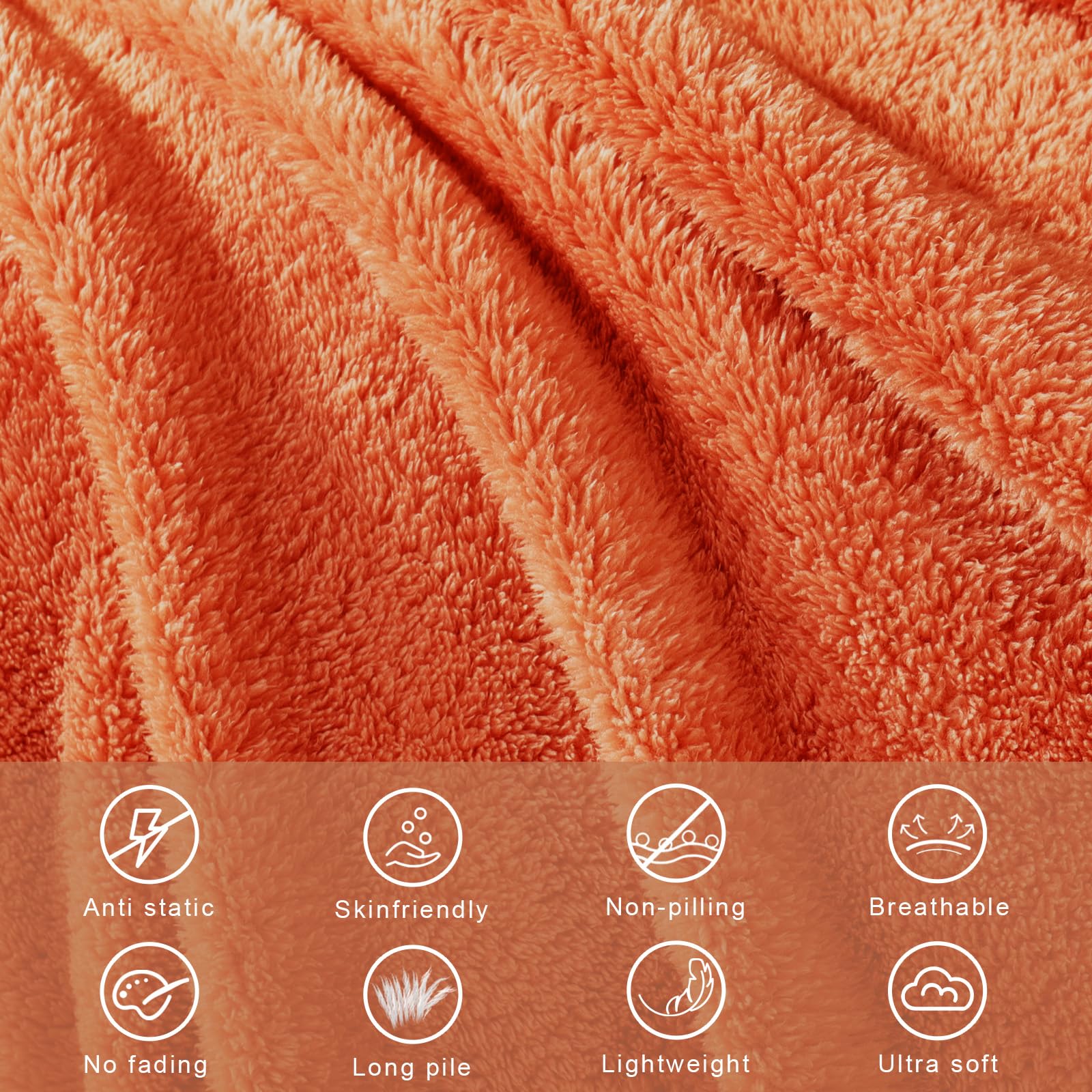 Exclusivo Mezcla Double Size Flannel Fleece Blanket - Image 4
