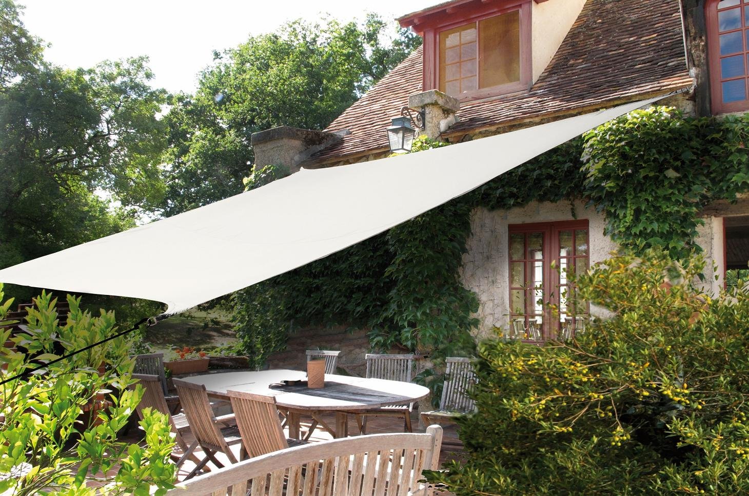 traumgarten sonnensegel Brügmann sand 300 x 300 x 300 cm 140g/m² Dreieck Color:Copper/Plum/Bright Coral New Product Release: Expands Category:Fahrradsättel_Sitzschale : Nylon Composite