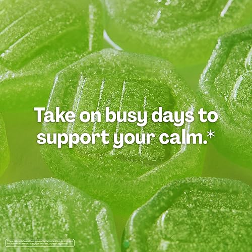 Miniatura 3 de URVI Gomitas Neuro Support  500 mg de glicina, 150 mg de L-teanina (alta potencia), vitaminas B1 y B6 para descansar y dormir, relajación, enfoque