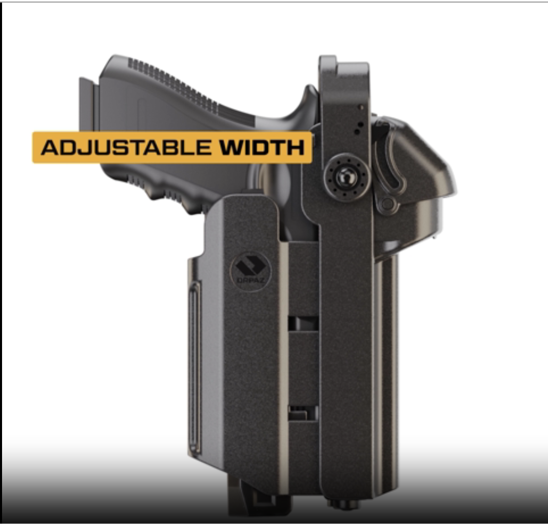 Amazon.com : Orpaz T40 G19 Holster with Light, Level II/Level III