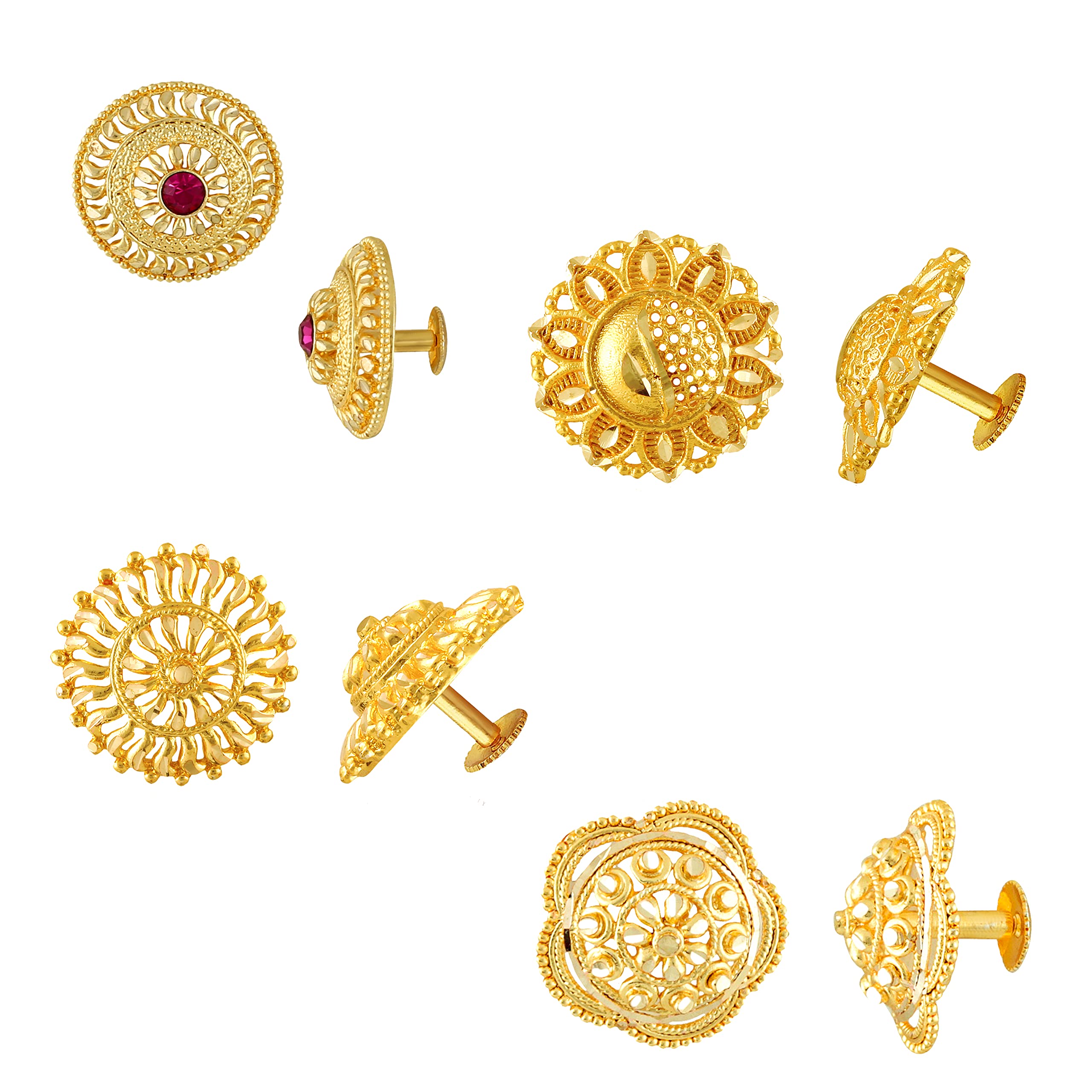 See full amazon price history chart for MEENAZ Traditional Temple 1 One Gram Gold 18k Copper Brass Ruby Meenakari South Indian Screw Back Studs Earrings Combo Set Pack Tops Stud For Women girls Latest -Ear rings combo-M142 MEENAZ Traditional Temple 1 One Gram Gold 18k Copper Brass Ruby Meenakari South Indian Screw Back Studs Earrings Combo Set Pack Tops Stud For Women girls Latest -Ear rings combo-M142 (B0B8SMWGHM) Amazon Price History, Amazon Price Tracker
