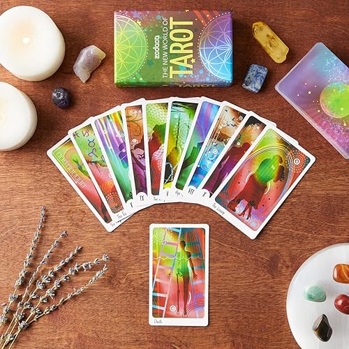 Miniatura 2 de Zodaca Tarjetas de tarot con libro guía, regalos de astrología para mujeres, juego de 78 barajas de tarot de astrología