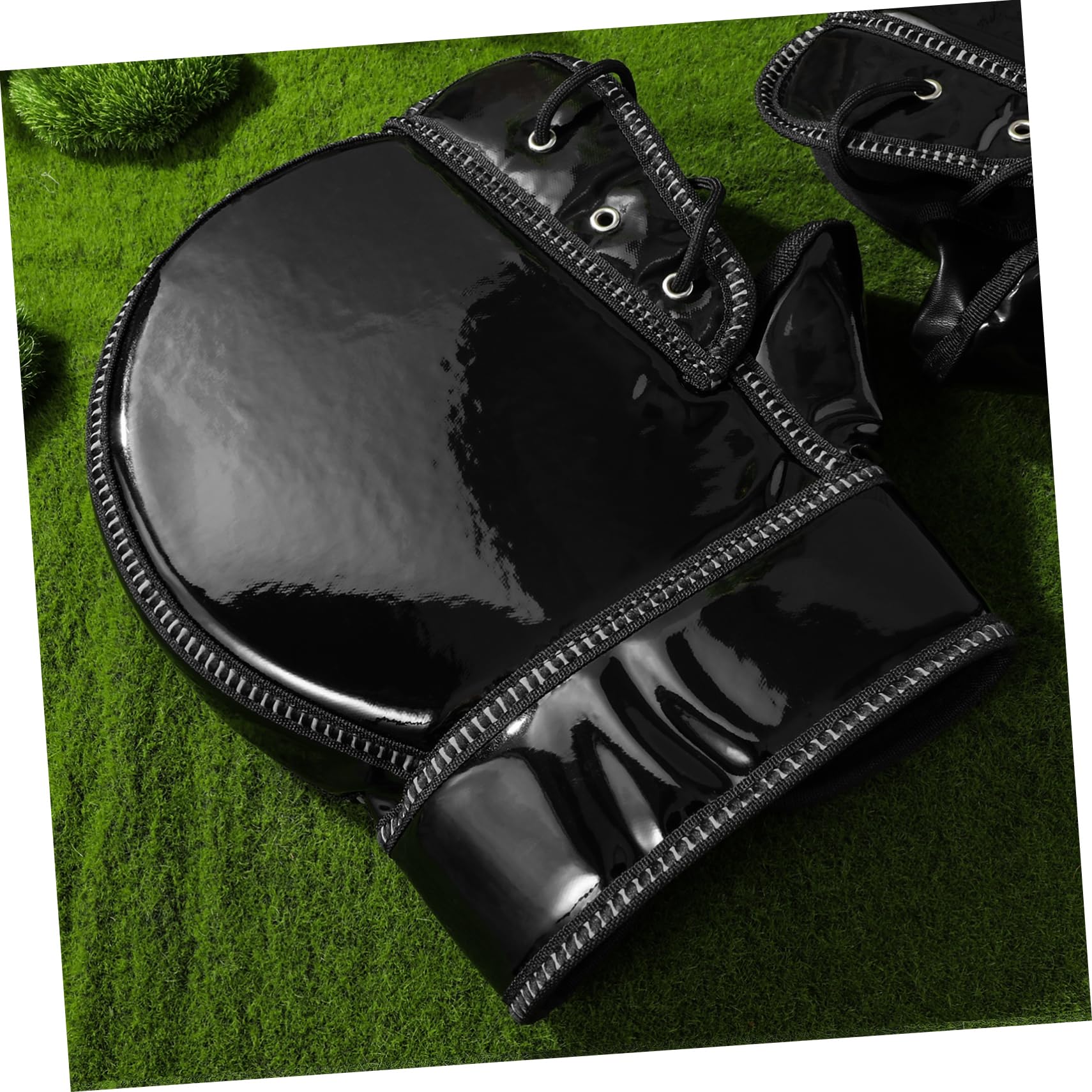 Guanti Manubrio Moto Invernali 1 Paio Nero Antivento | Pu e Fibra Sintetica, Costruzione Weatherproof Strisce Riflettenti, per Uscite in Inverno