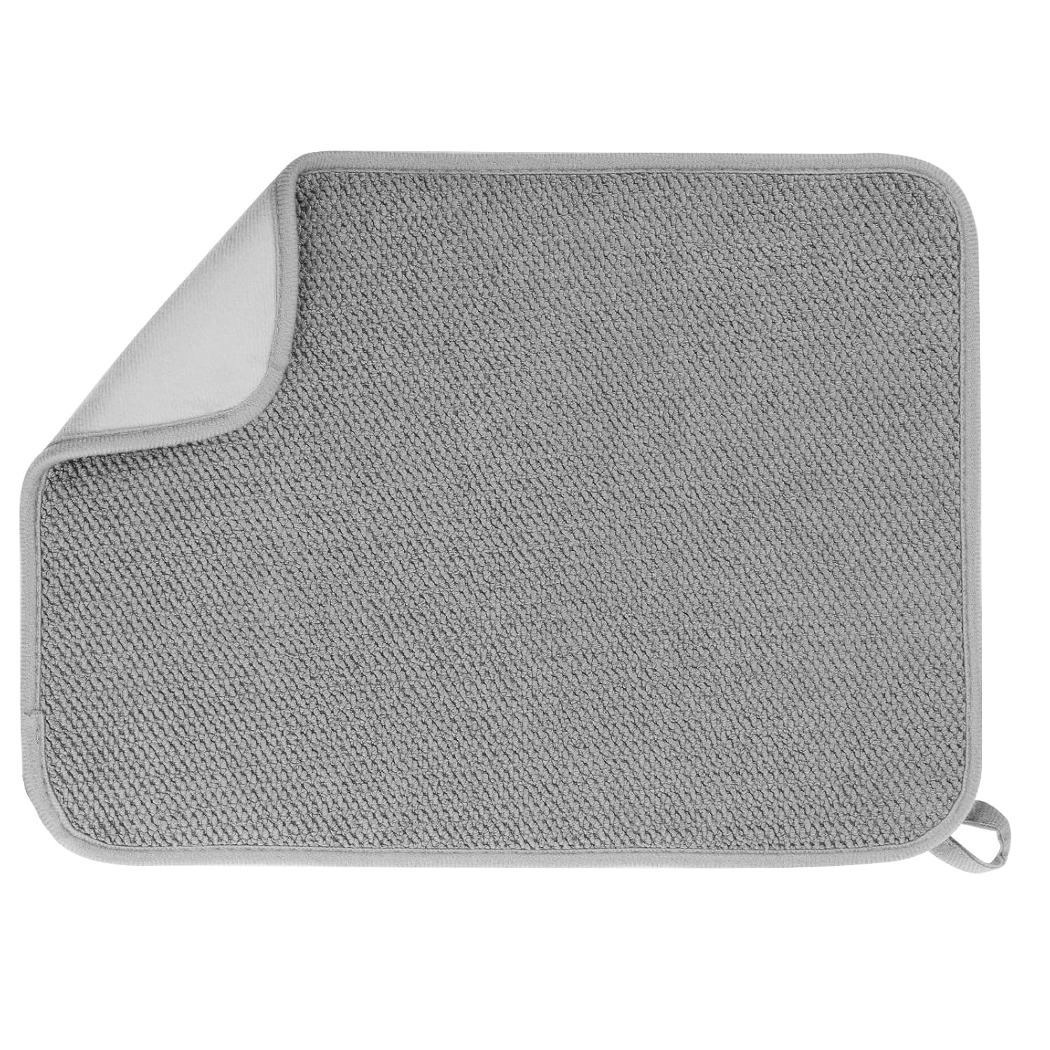 GeeRic Microfiber Dish Drying Mat Happy New Year Super Absorbent Kitchen Dish Drying Pad for New Year Gift
