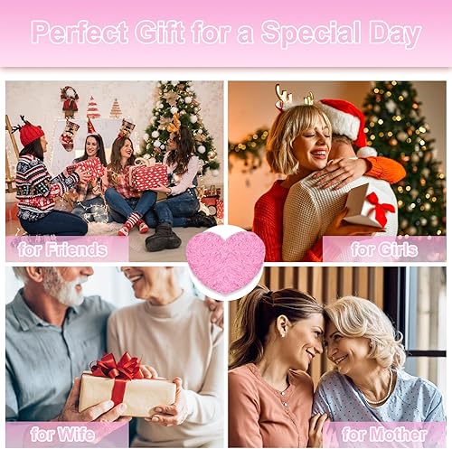 Miniatura 6 de Atsuwell Almohadilla térmica para microondas, almohada de calor húmeda y cálida multiusos, almohadilla térmica esponjosa para microondas para