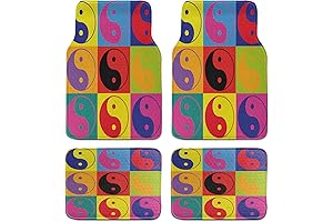 Ying Yang Car Mats: A Hippie Haven on the Road