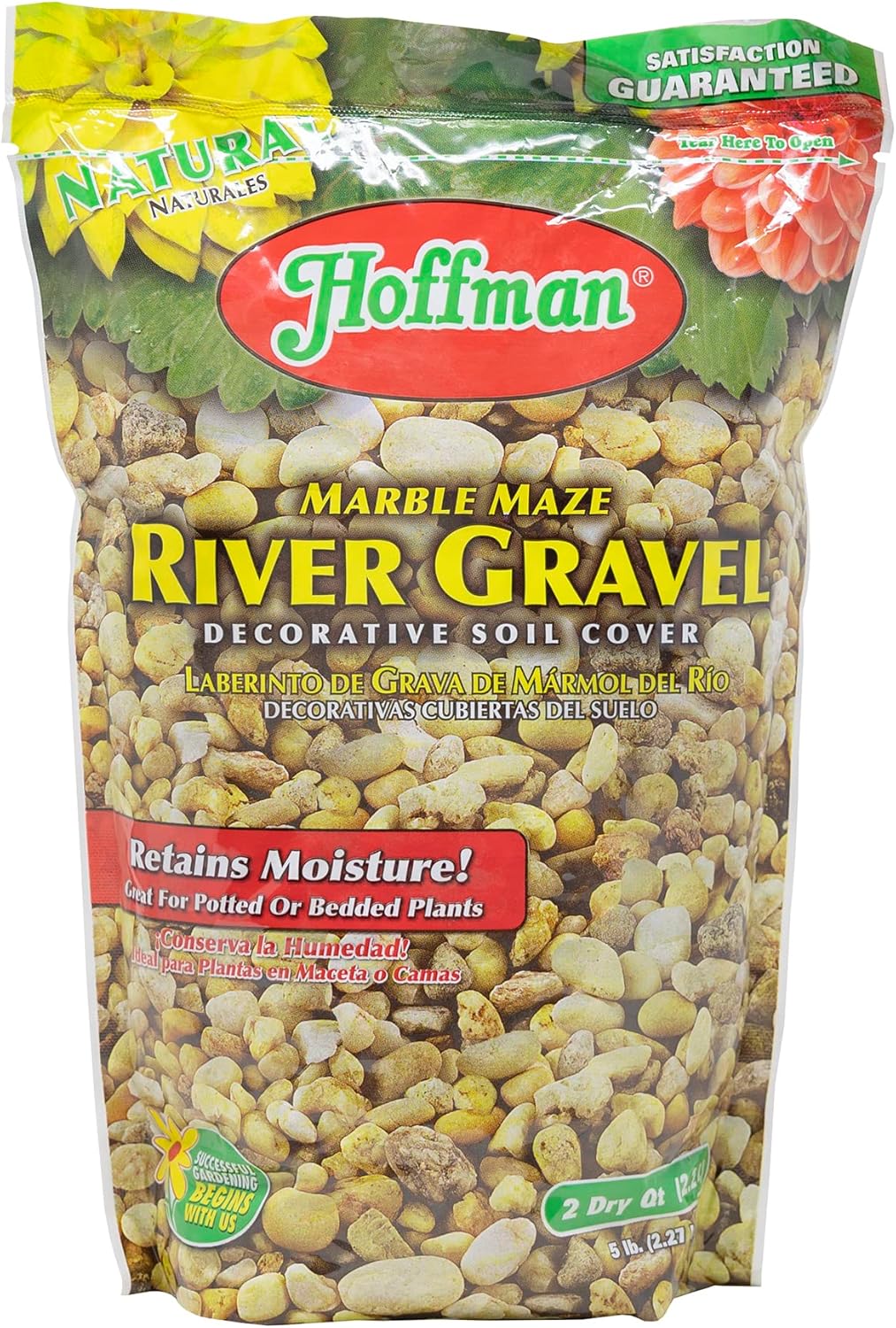 Hoffman 14202 Marble Maze River Gravel, 2 Quarts