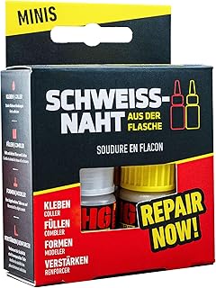 Die Schweißnaht aus der Flasche by HG Power Glue I MINIs I Sekundenkleber extra stark