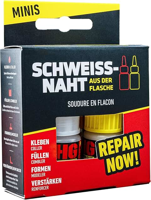 Die Schweißnaht aus der Flasche by HG Power Glue I MINIs I Sekundenkleber extra stark