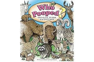 Who Pooped? Field Guide, Journal & Activity Book