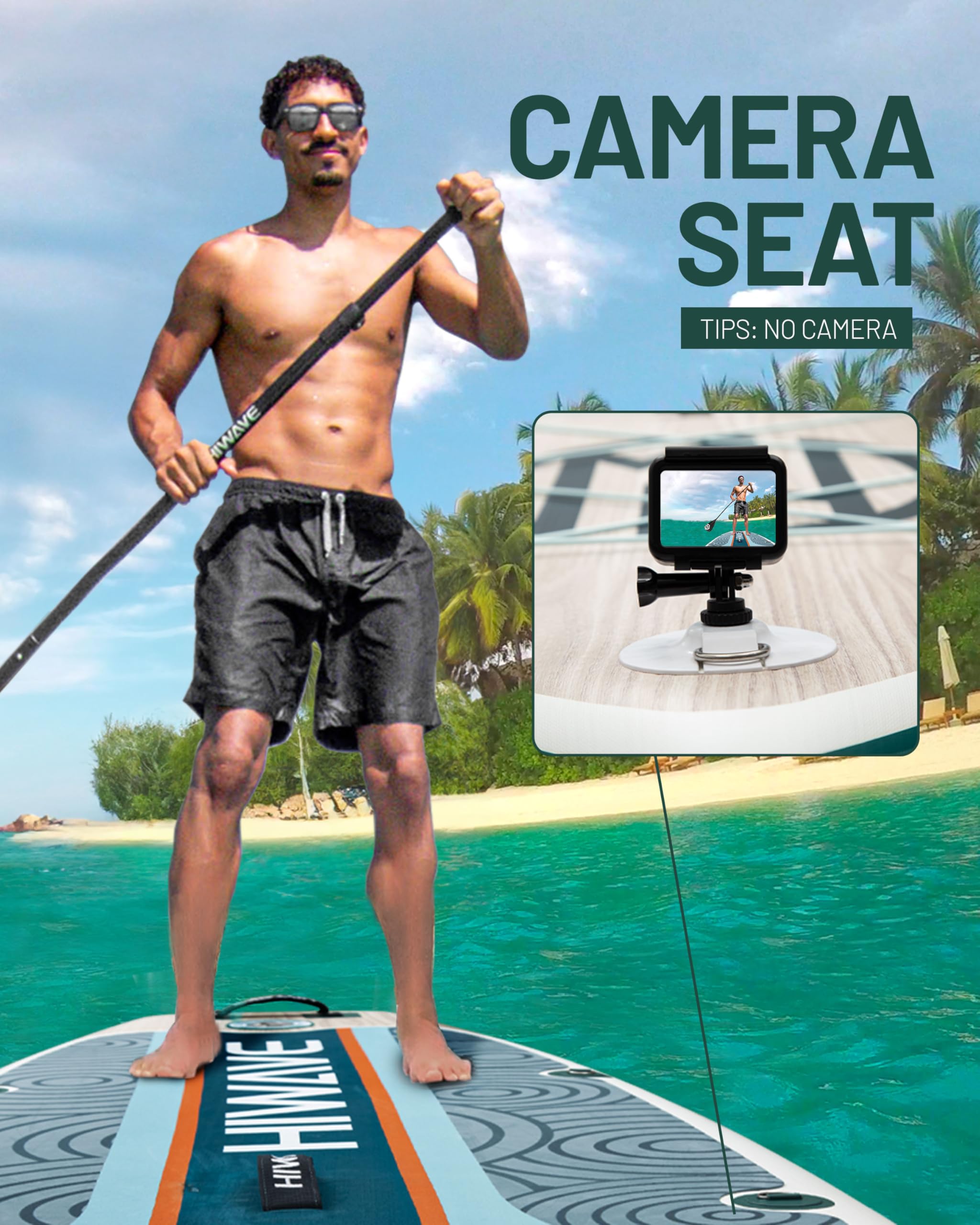 HIWAVE スタンドアップパドルボード　送料込み Amazon | Hiwave Inflatable Stand Up Paddle Board with SUP
