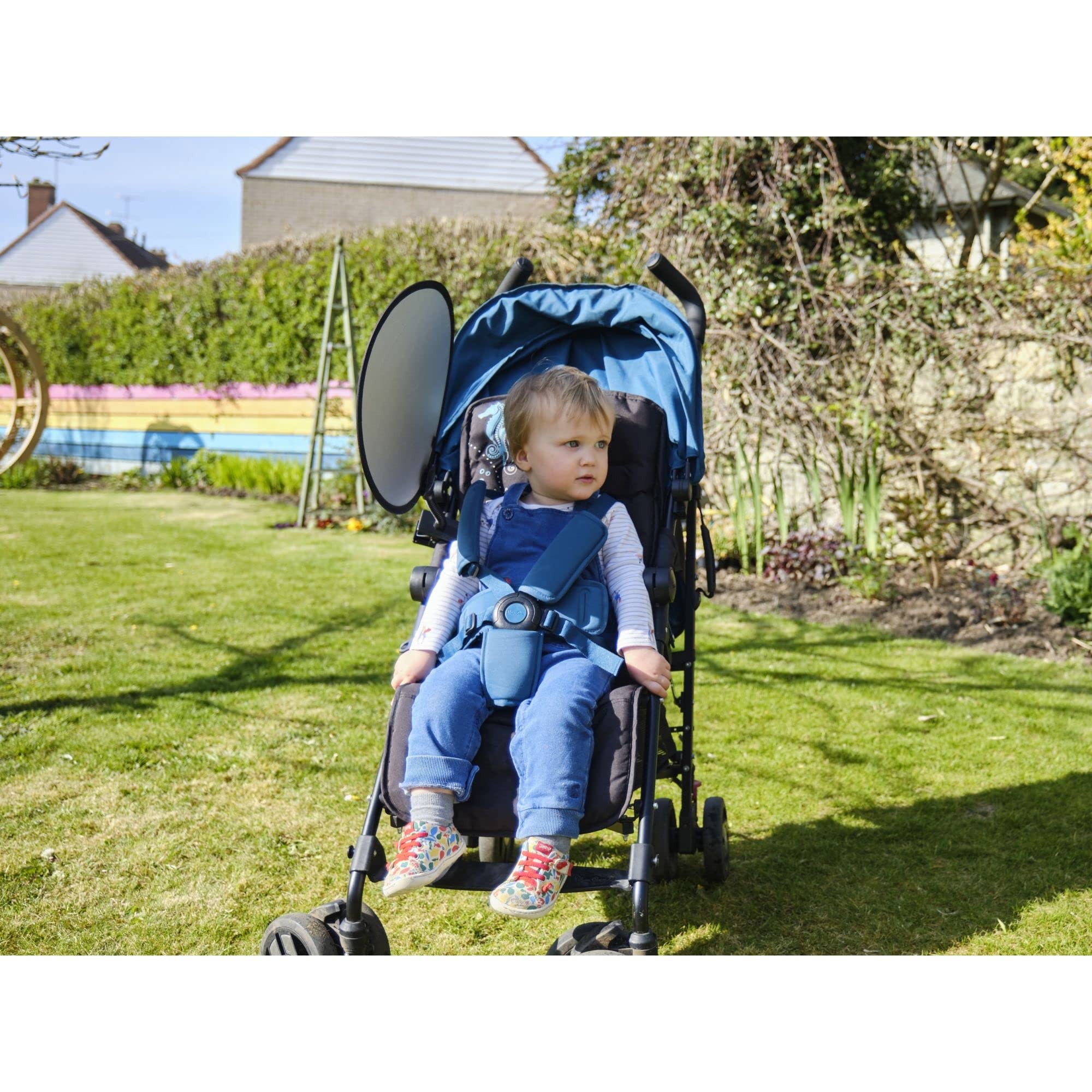 Ombrelle poussette My Buggy Buddy noir - Prince Lionheart