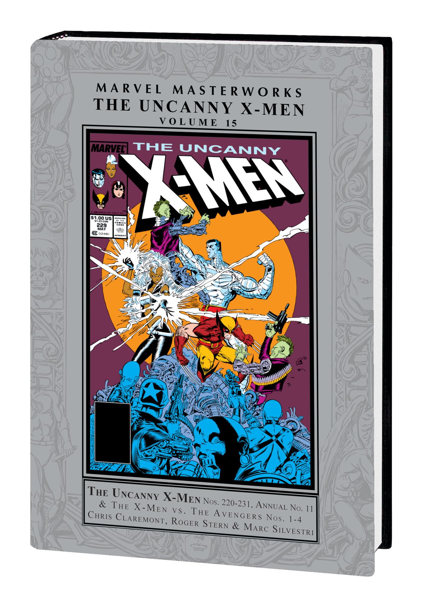 Marvel Masterworks: The Uncanny X-Men Vol. 15 by Chris Claremont (Hardback Book)