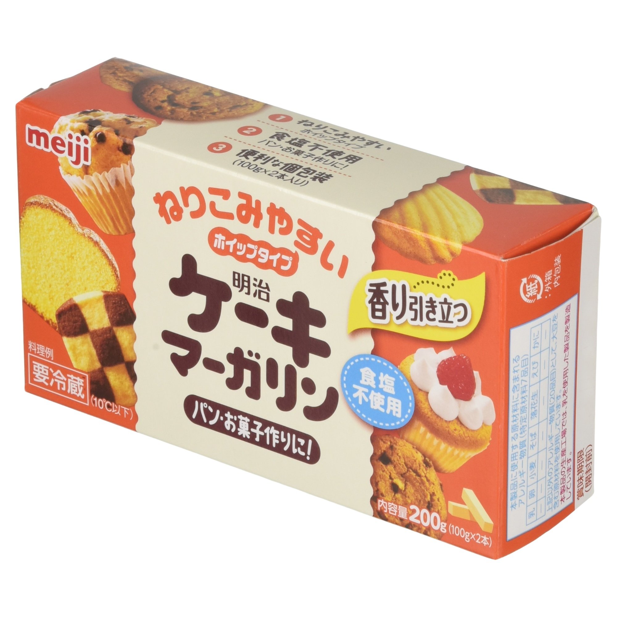 Amazon.co.jp: 明治 ケーキマーガリン200g : 食品・飲料・お酒