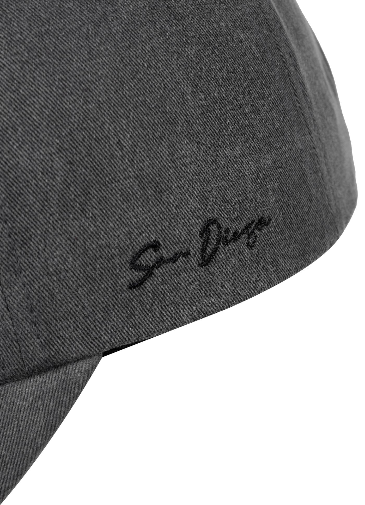 PITBULL Snapback Cap SAN Diego – Baseball Cap Herren Damen, verstellbare Kappe, gebogener Schirm, Baumwolle Cap, Streetwear Mütze, Unisex Freizeit