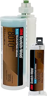3M Scotch-Weld Structural Plastic Adhesive DP8010, Blue, 45 mL Duo-Pak - coolthings.us
