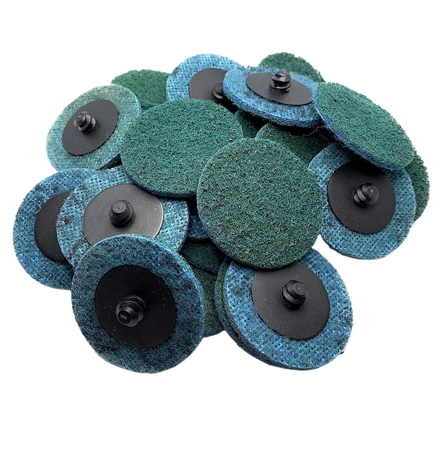 Compatible for 2 Inch Quick Change Nylon Sanding Discs Surface Conditioning(320 Grit)
