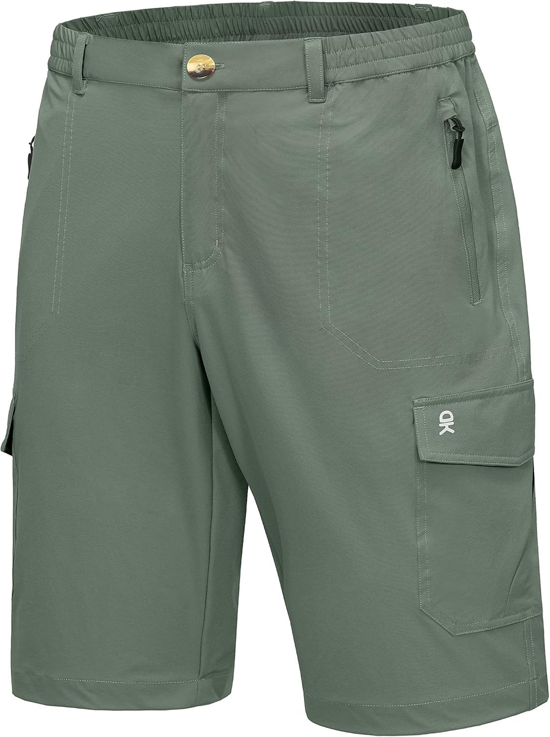 Little Donkey Andy Men's 11 Inch Quick Dry Bermuda Stretch Cargo Shorts Hiking Travel Golf : Sports & Outdoors