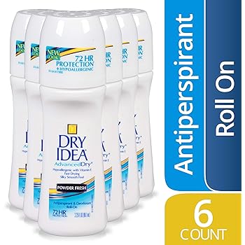 Amazon.com : Dry Idea Antiperspirant Deodorant, Powder Fresh, 3.25