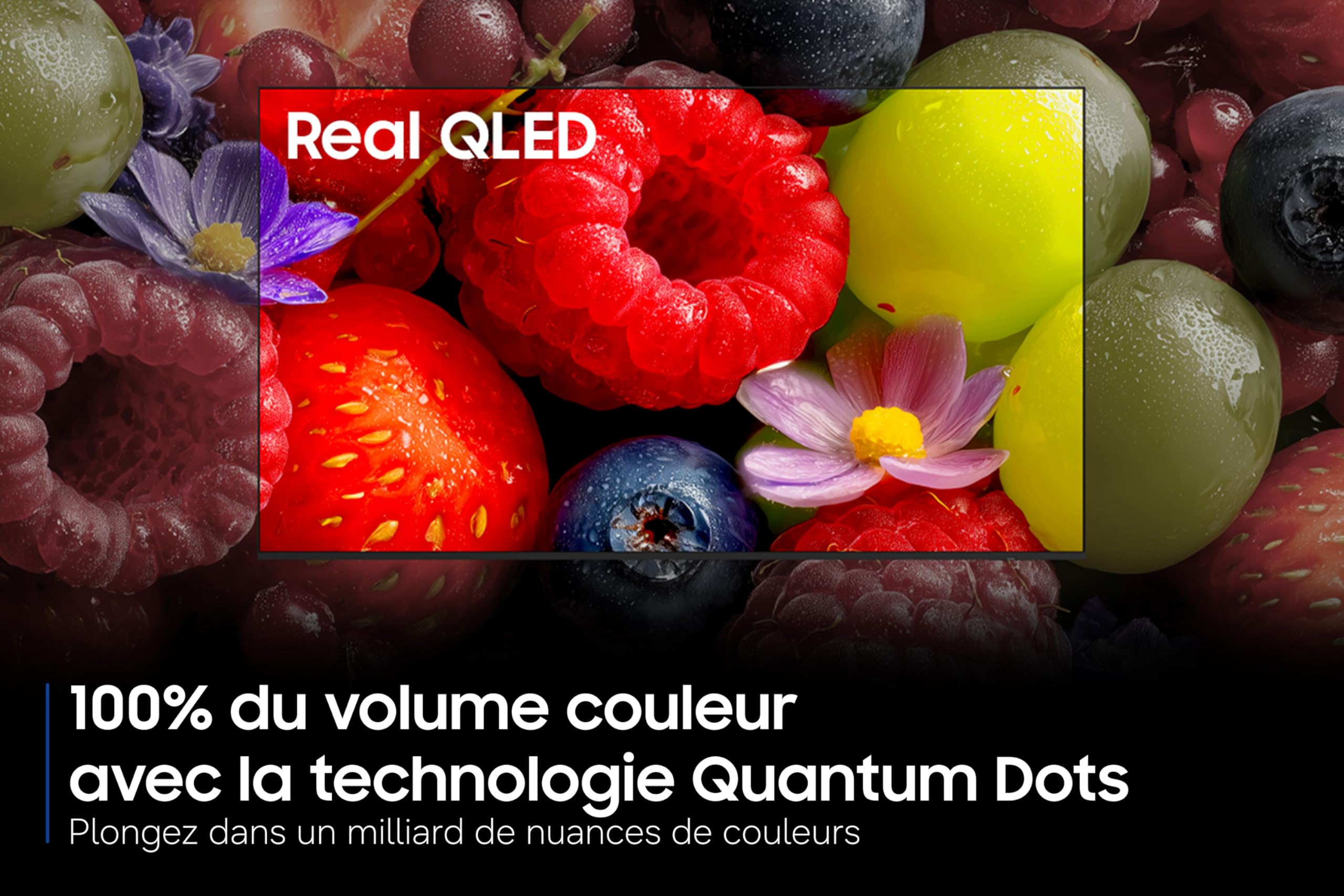 Samsung Smart TV 43 Pouces QN70H Mini LED Neo QLED 4K, Quantum Mini LED, Real QLED 100% de Volume de Couleurs, Processeur Crystal 4K Optimisé par l'IA, Motion Xcelerator, Vision AI Companion [2026]