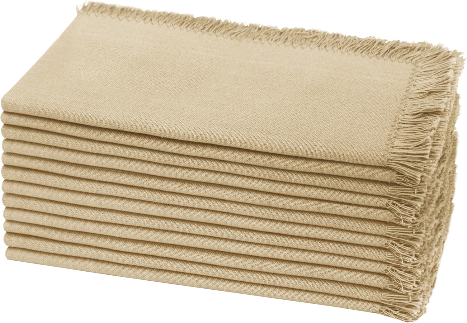 COTTON CRAFT Multicolor Cloth Napkins - Set of 12 Pure Cotton Everyday Lunch Dinner Napkin - Spring Summer Fall Holiday Birthday Party Gift - Soft Washable Absorbent Reusable Napkin - 17 x17