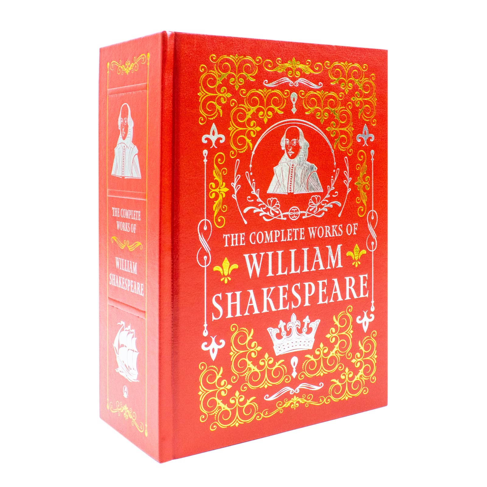 William Shakespeare Unisex The Complete Works Of (Leather-Bound)