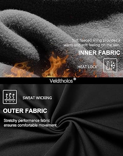 Miniatura 5 de Paquete de 5 camisas de compresión térmica para hombre, forro polar, manga larga, capa base atlética, equipo de invierno, camiseta interior de