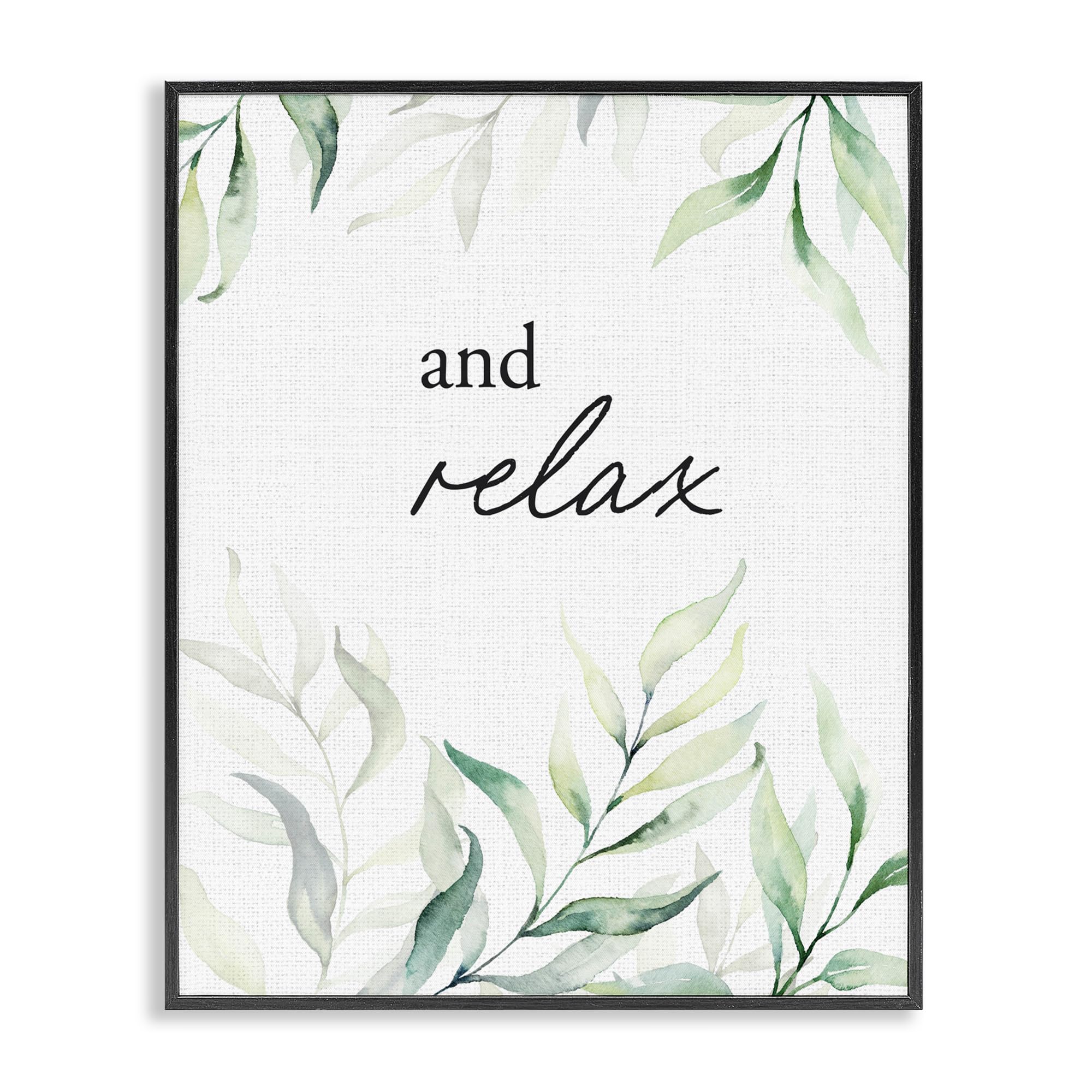 Giclée encadrée And Relax Stupell Industries pour rompre la monotonie des murs