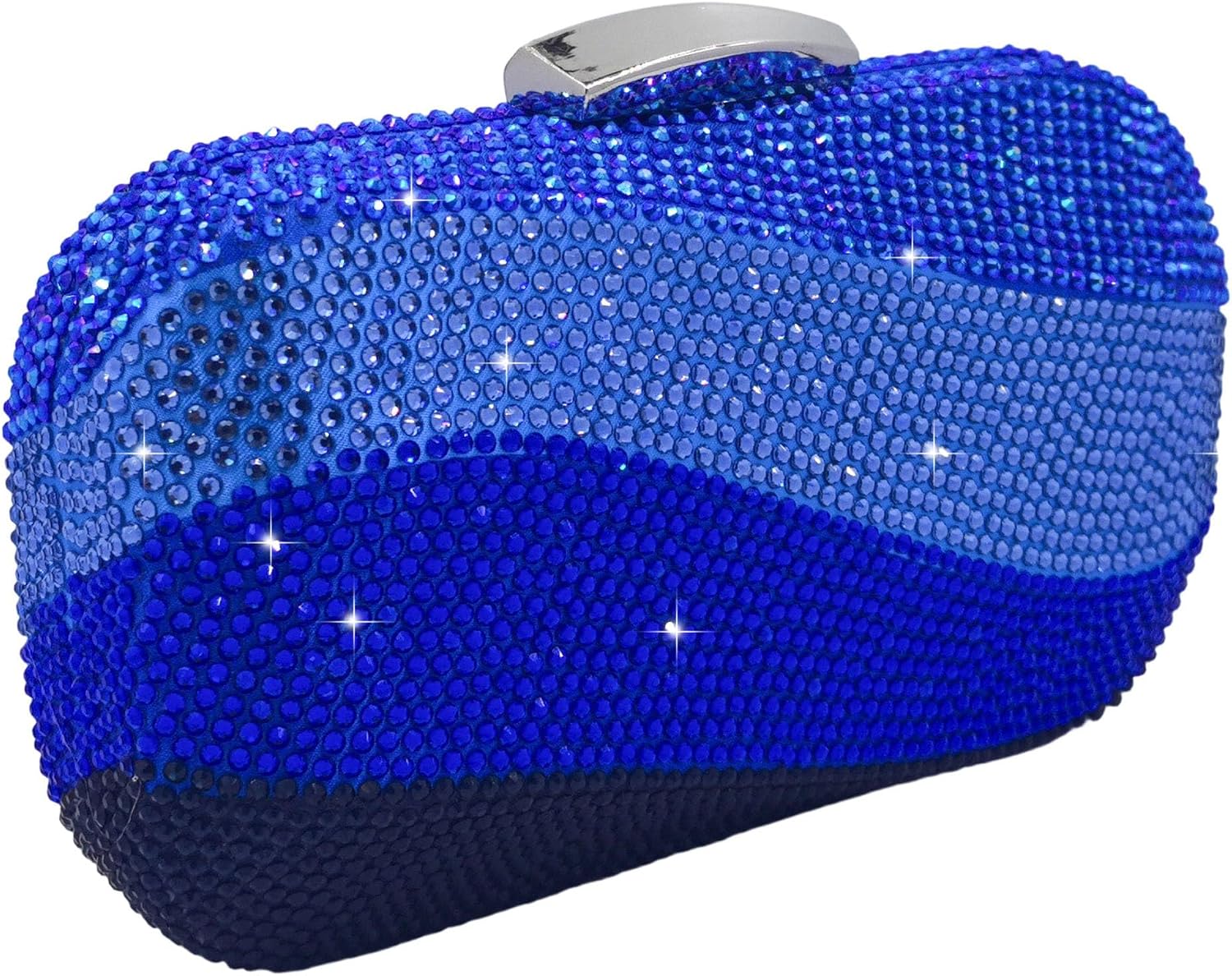 Boutique De FGG Mini Rhinestone Clutch Purses for Women Formal, Luxury Crystal Clutch Evening Handbags, Party Dinner Purse image 4