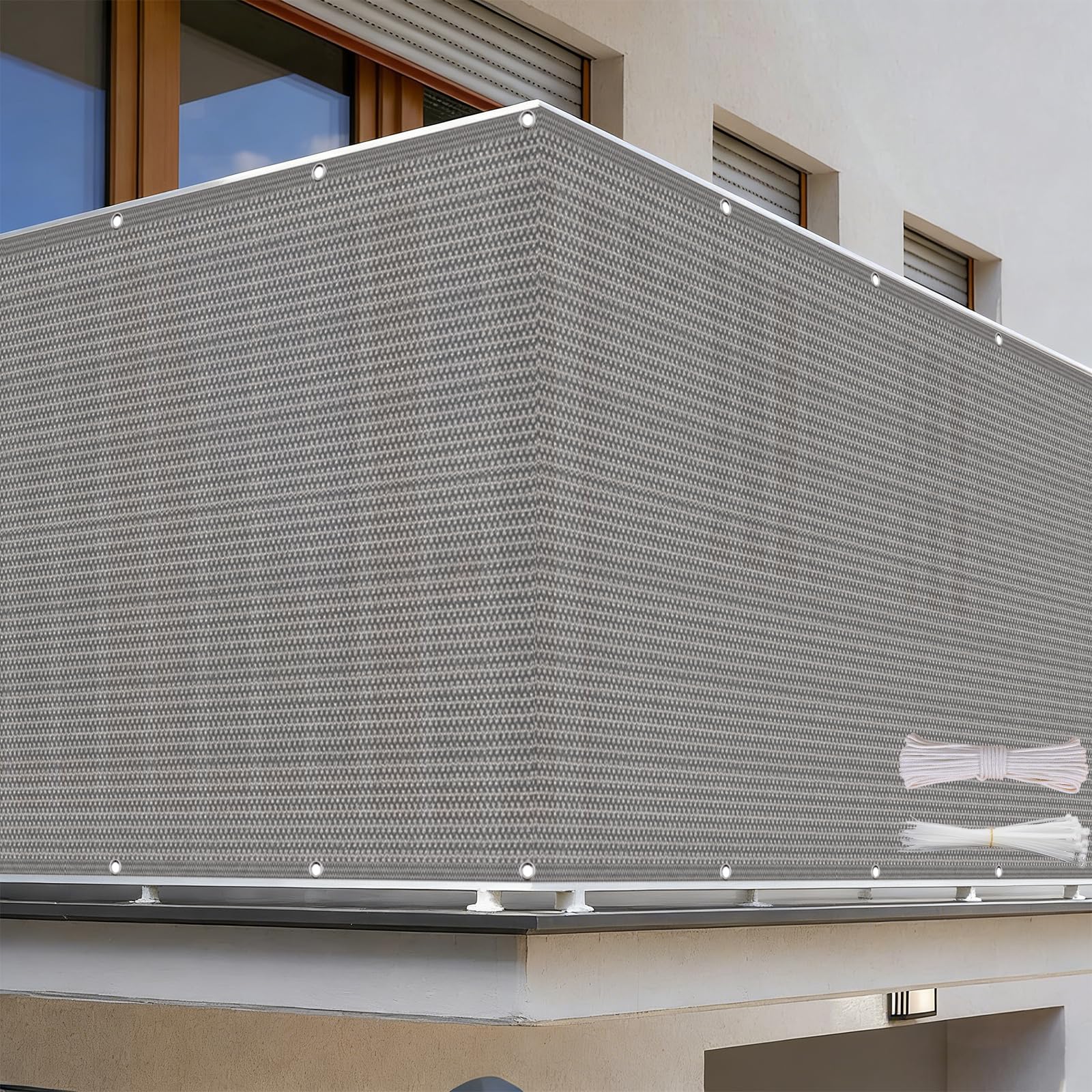 Cache balcon pour stopper le vis-à-vis et le vent sur la terrasse