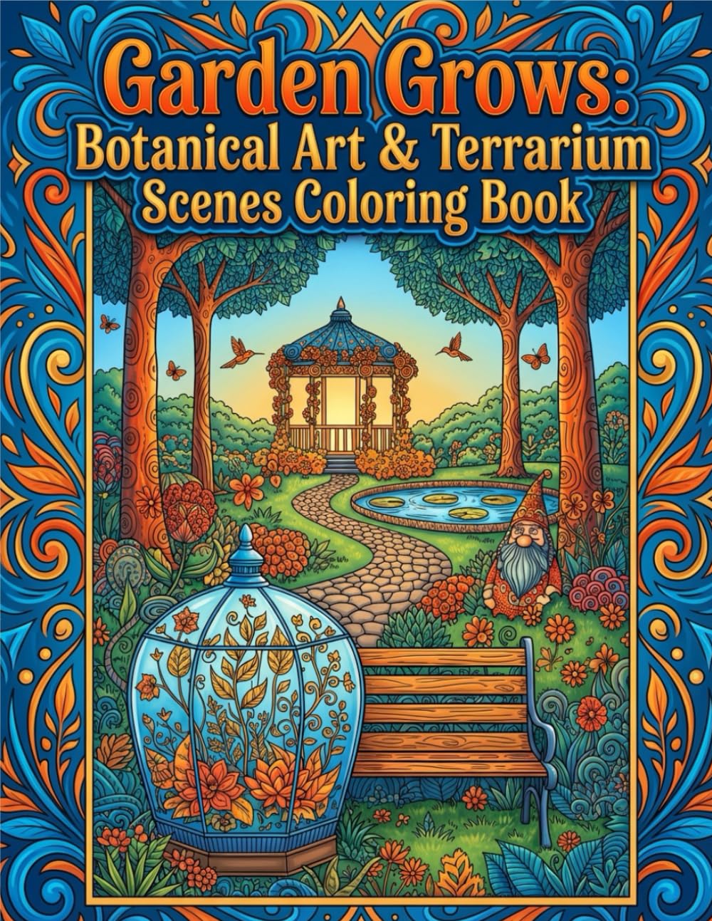 Garden Grows: Botanical Art & Terrarium Scenes
