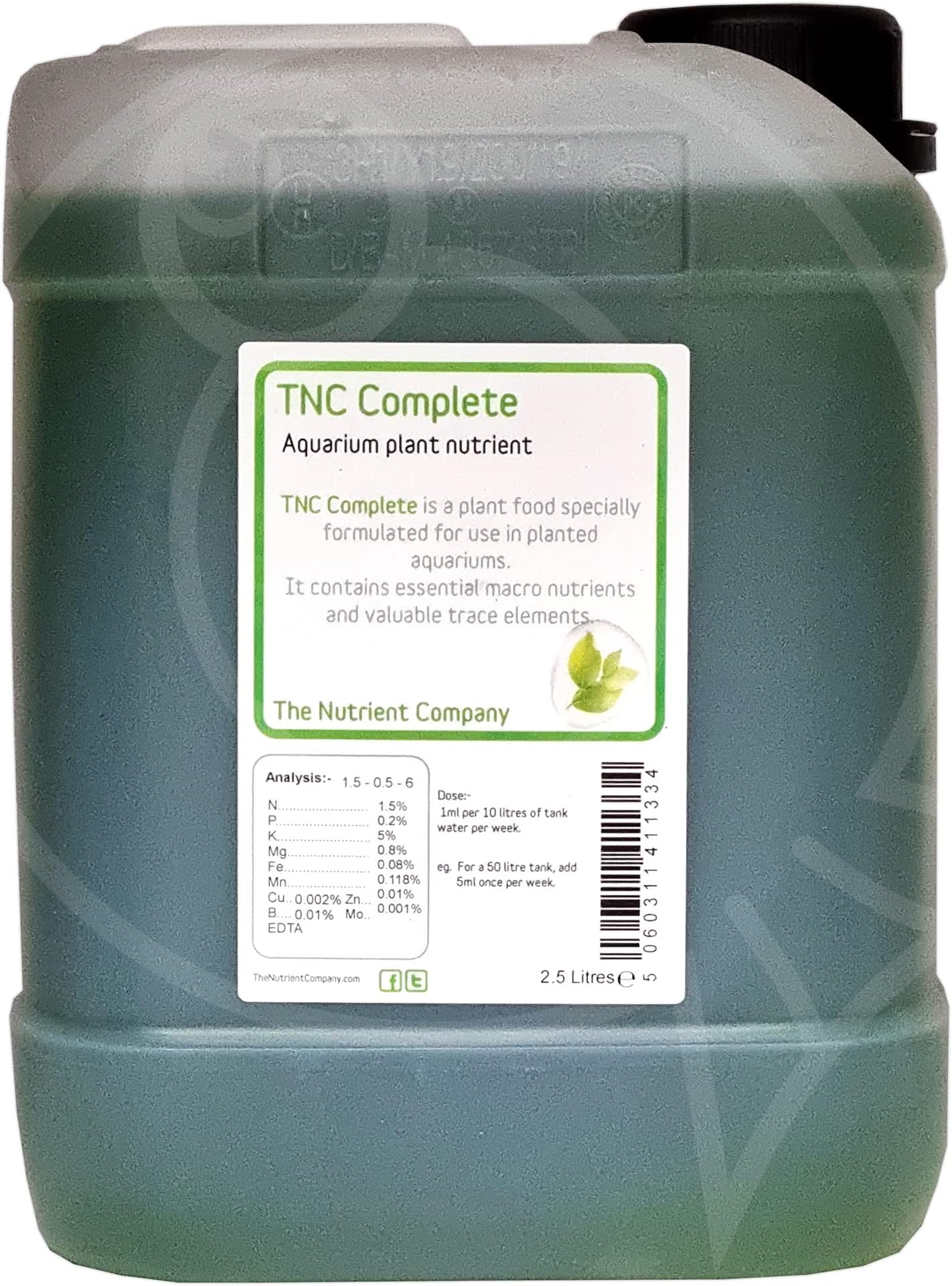 TNC Complete - Plant Fertilizer Aquarium/Aquatic Plant Food (2500ml)