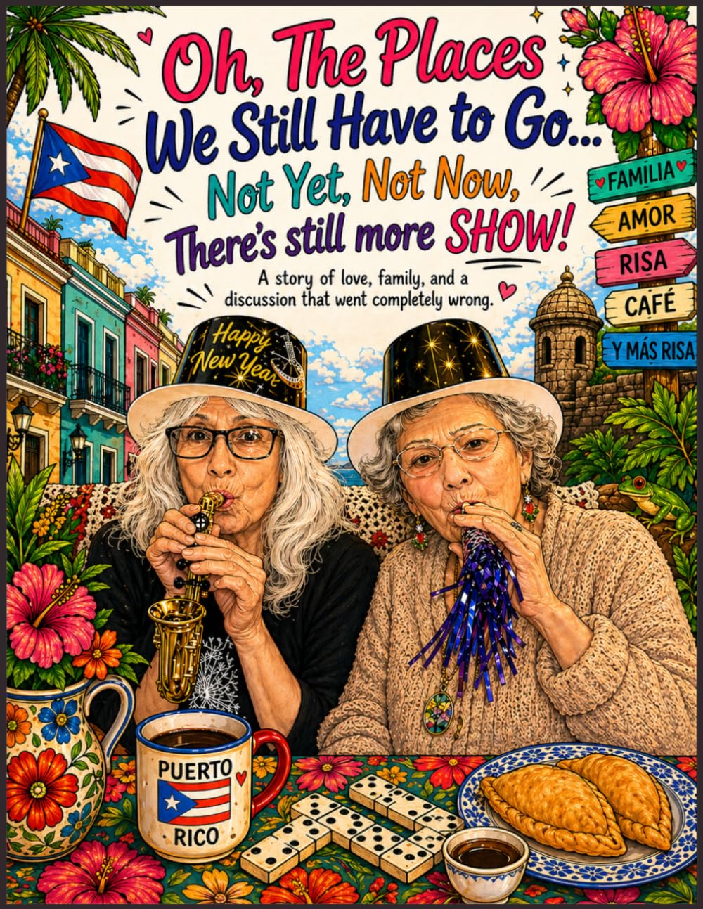 Not Yet, Not Now, There’s Still More Show!: An Adult Coloring Book
