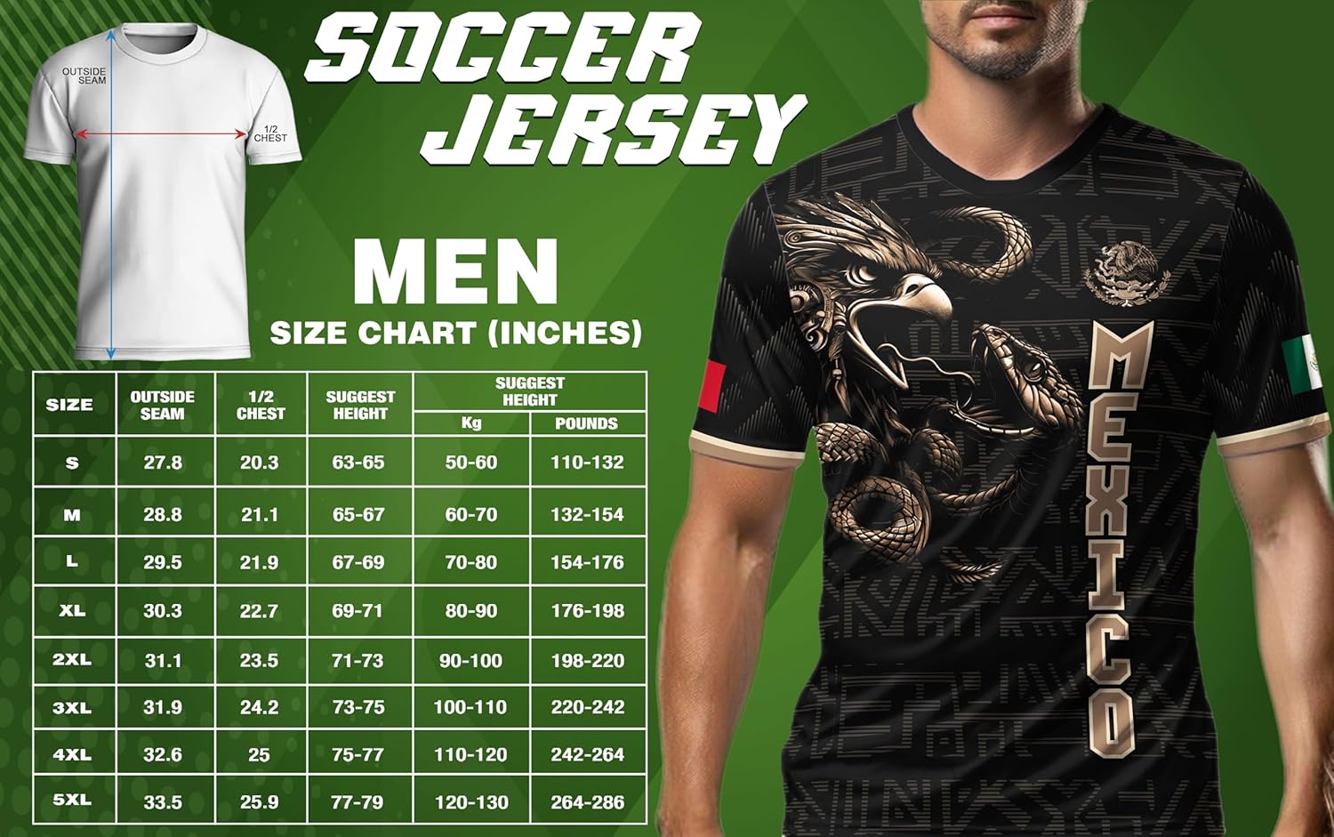 Mexico Soccer Jerseys, Mexican Jerseys, Mexican Jersey Soccer, Jersey De Mexico - Image 7