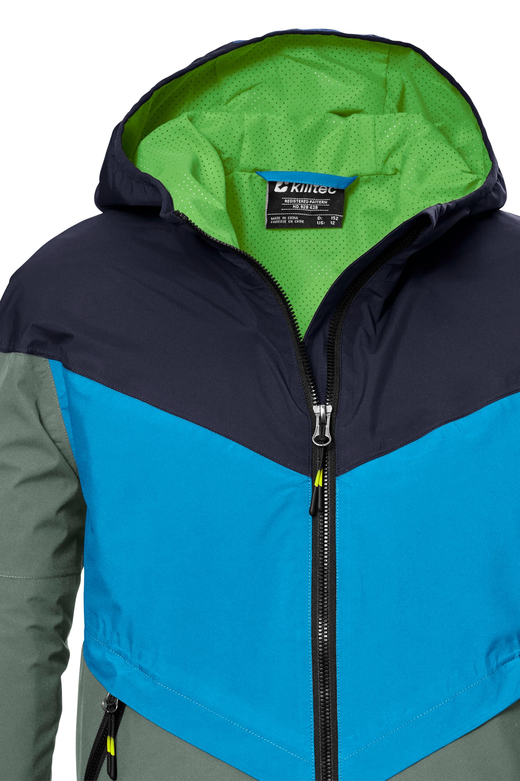 Killtec Jungen Kos 93 Bys Jckt Funktionsjacke/Regenjacke mit Kapuze