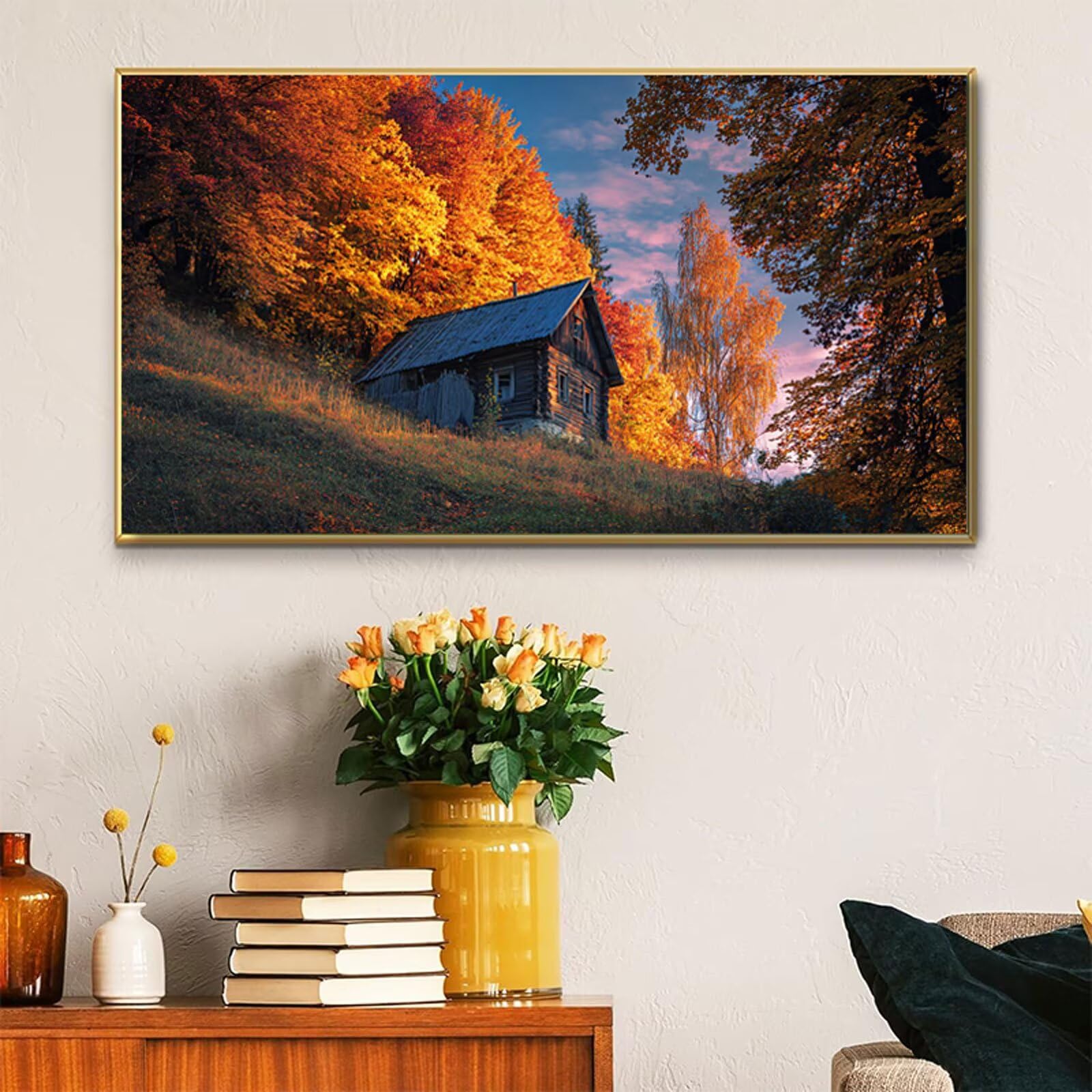 Malarstwo diamentowe 5D, 100 x 200 cm, duże zestawy do malowania diamentami