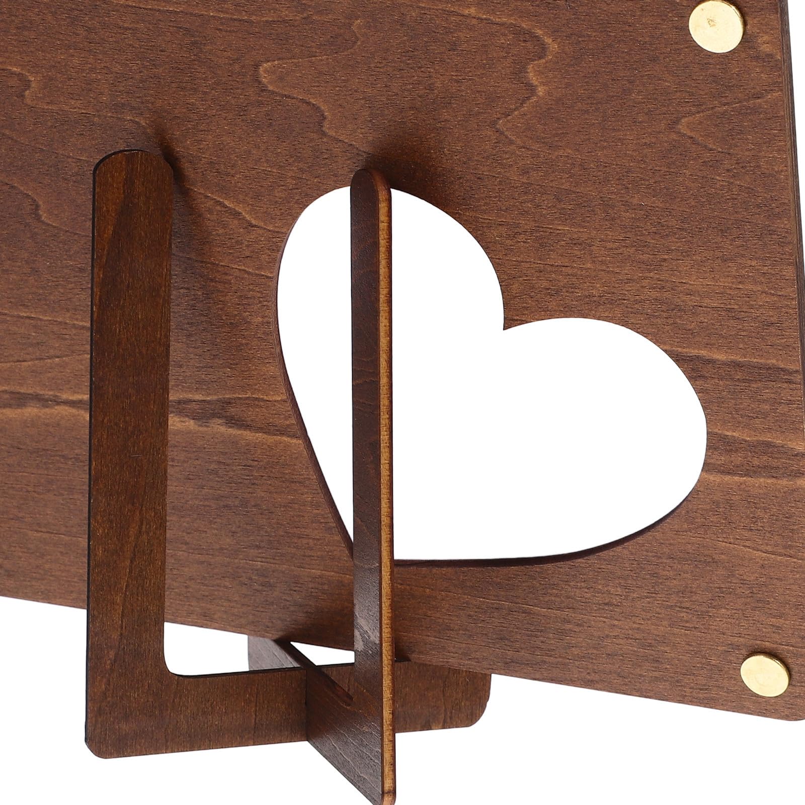 4 Piezas Billetera de Madera para Dinero, Caja Rectangular