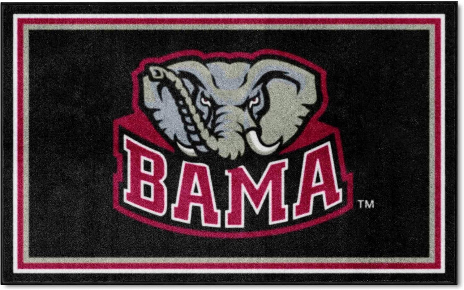 Amazon.com: University of Alabama Crimson Tide 4ft. x 6ft. Plush Area ...